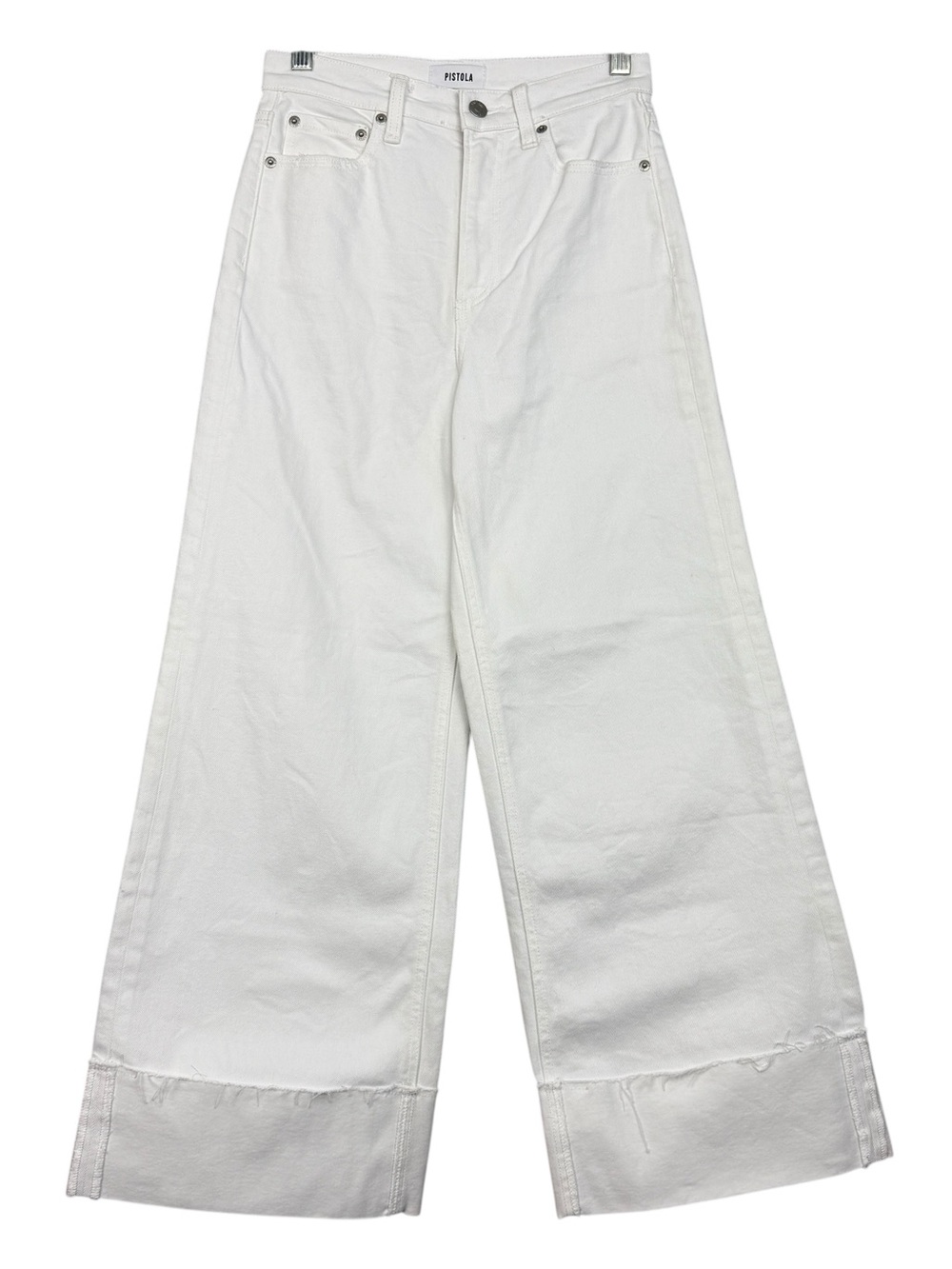 Anthropologie Pistola Lana Crop Wide Cuffed Jeans - Picture 3 of 7